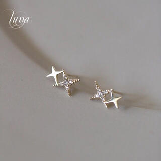 スタージュエリー(STAR JEWELRY)のStarlight zirconia pierce★S925 post(ピアス)