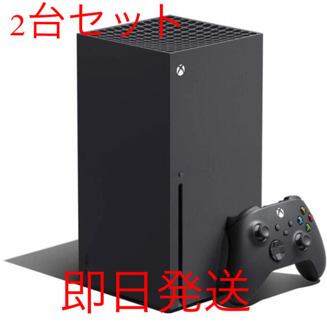 最高の品質の  Xbox エックスボックス RRT-00015黒 X Series Xbox ⭐️2台⭐️ - 家庭用ゲーム機本体