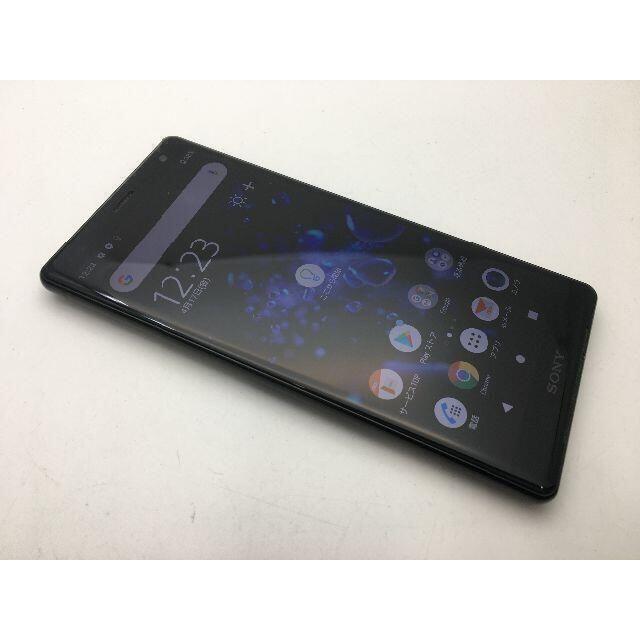 SIMフリー au Xperia XZ2 SOV37 ブラック◆美品◆428