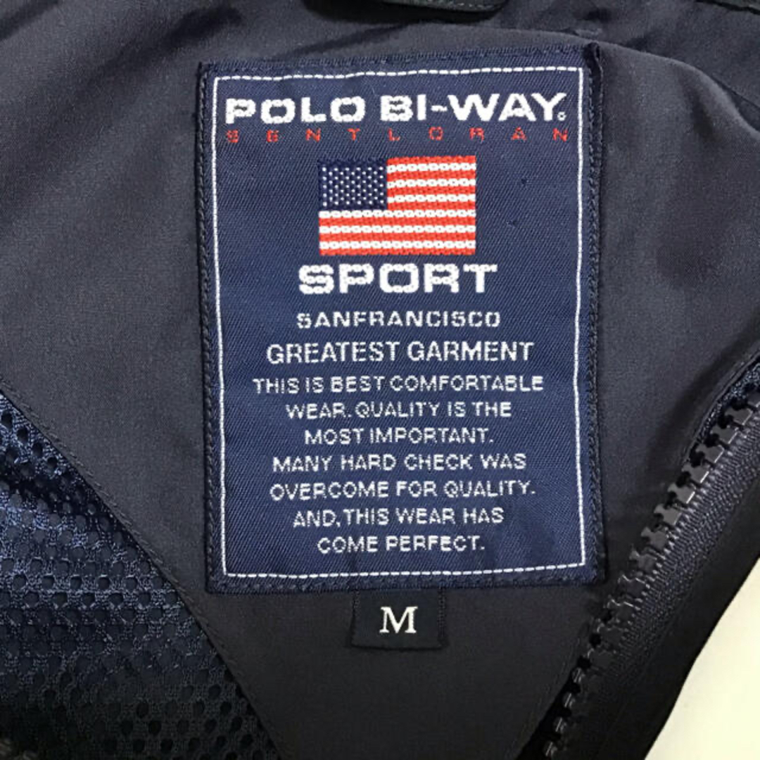 POLO RALPH LAUREN - POLO BI WAY SPORT ナイロンジャケット POLO RALPH LAUREN - POLO BI WAY SPORT ナイロンジャケット