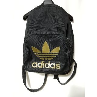 アディダス(adidas)のadidas Originals ロゴ リュック 黒 アディダスオリジナルス 鞄(バッグパック/リュック)