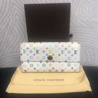 ルイヴィトン(LOUIS VUITTON)の★ルイヴィトン★M93744★マルチカラー★ポルトフォイユサラ★ブロン★リッチ(財布)