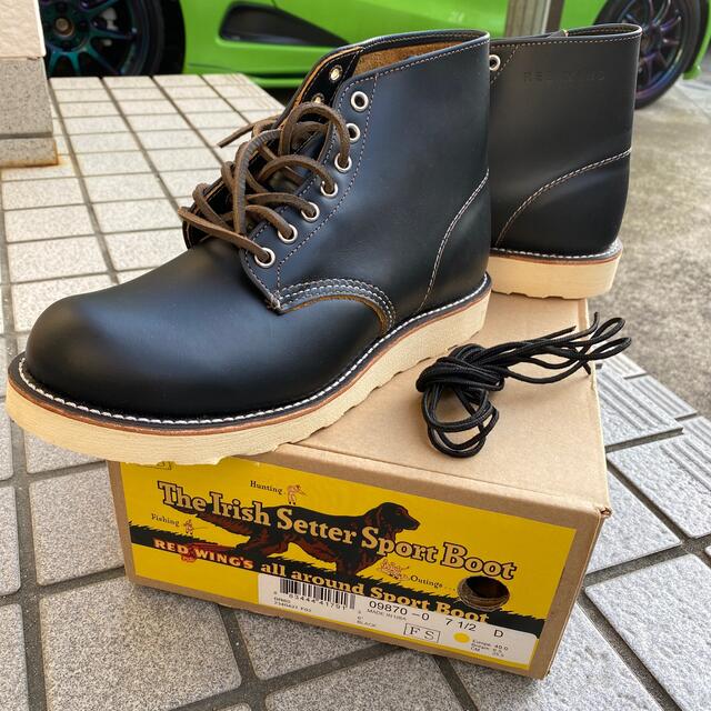 RED WING  IRISH SETTER 6" ROUND8165でしたその