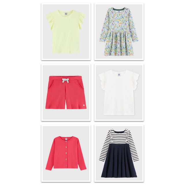 PETIT BATEAU(プチバトー)のar09様専用 キッズ/ベビー/マタニティのキッズ服女の子用(90cm~)(ワンピース)の商品写真