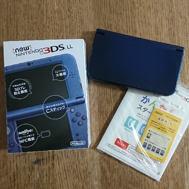 Nintendo 3DS NEW ニンテンドー 本体 LL メタリックブルーエンタメホビー