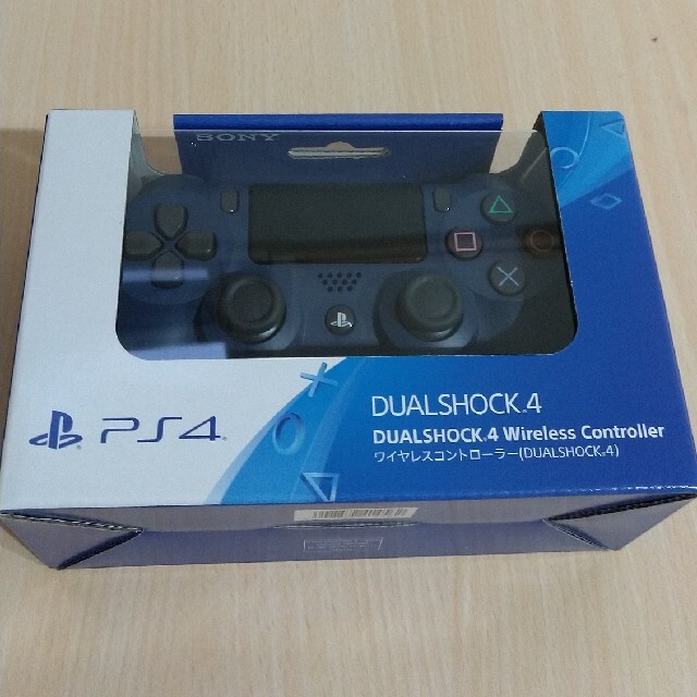 ソニーPS4 ワイヤレスコントローラー（DUALSHOCK4）ミッドナイトブルー