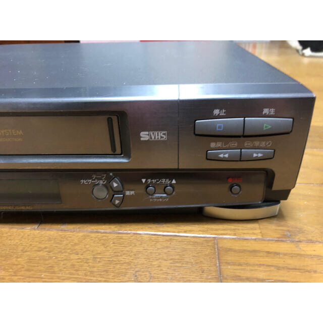 日立(ヒタチ)のHITACHI SVHSビデオデッキ スマホ/家電/カメラのテレビ/映像機器(その他)の商品写真