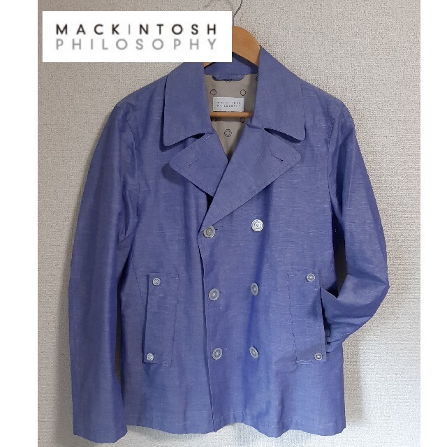 MACKINTOSH PHILOSOPHY(マッキントッシュフィロソフィー)の【人気ブランド】マッキントッシュ フィロソフィー 春夏物 ピーコート メンズのジャケット/アウター(ピーコート)の商品写真