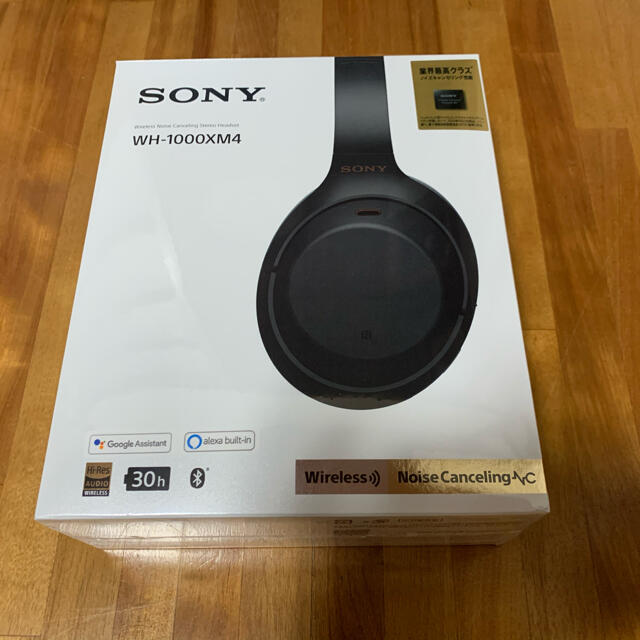 ソニー SONY ワイヤレスヘッドホン WH-1000XM4 ブラック