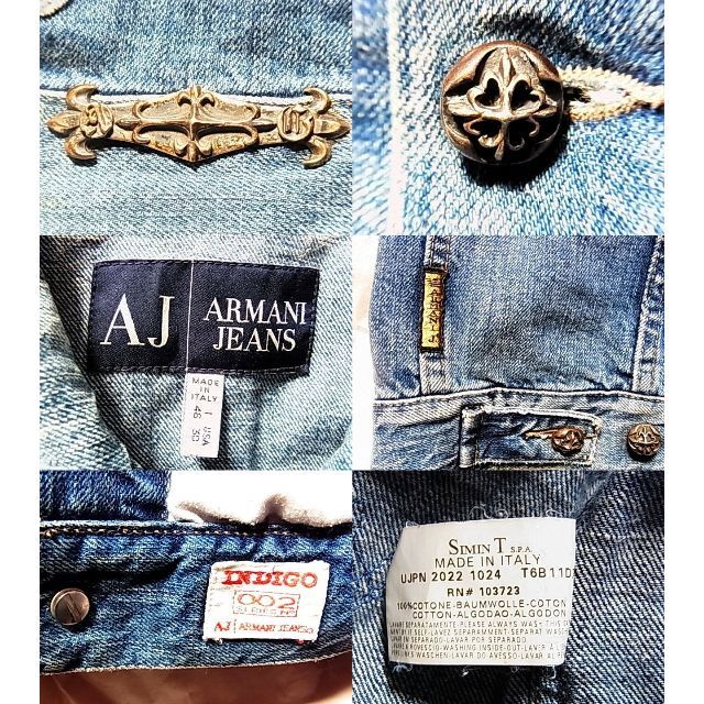 売れ筋商品 A&G - A&Gエーアンドジー×アルマーニ ジーンズ ジージャン 売れ筋商品 A&G - A&Gエーアンドジー×アルマーニ ジーンズ ジージャン