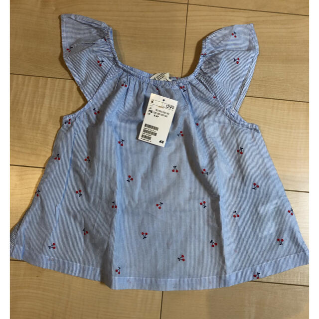 ZARA KIDS(ザラキッズ)の夏用ノースリーブ 115cm キッズ/ベビー/マタニティのキッズ服女の子用(90cm~)(Tシャツ/カットソー)の商品写真