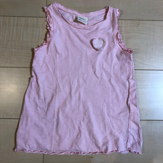 ZARA KIDS(ザラキッズ)の夏用ノースリーブ 115cm キッズ/ベビー/マタニティのキッズ服女の子用(90cm~)(Tシャツ/カットソー)の商品写真