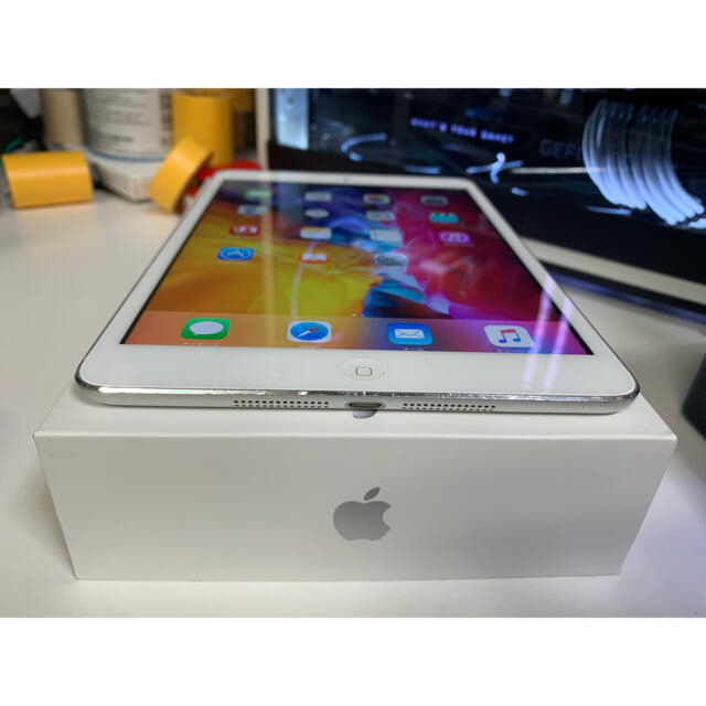 画面美麗】iPad mini 初代 シルバー 16GB - タブレット