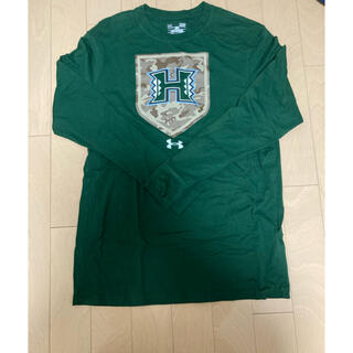アンダーアーマー(UNDER ARMOUR)のハワイ大学　アンダーアーマー　ロングTシャツ　SMサイズ(Tシャツ/カットソー(半袖/袖なし))