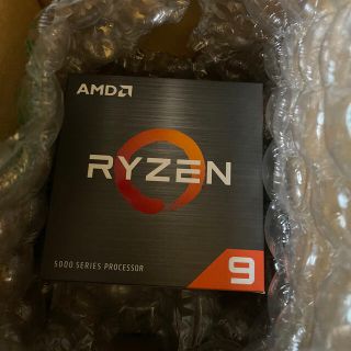 AMD Ryzen 9 5900X、新品・未使用(PCパーツ)