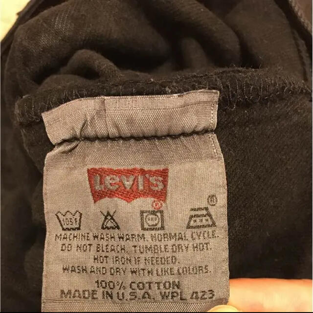 Levi's(リーバイス)の[LEVI STRAUSS & CO.]  リーバイス　ブラックジーンズ レディースのパンツ(デニム/ジーンズ)の商品写真