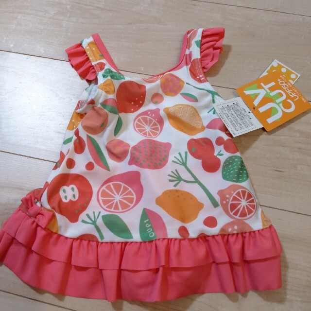 Youpi!(ユッピー)の新品　水着　90   ユッピー　キムラタン キッズ/ベビー/マタニティのキッズ服女の子用(90cm~)(水着)の商品写真