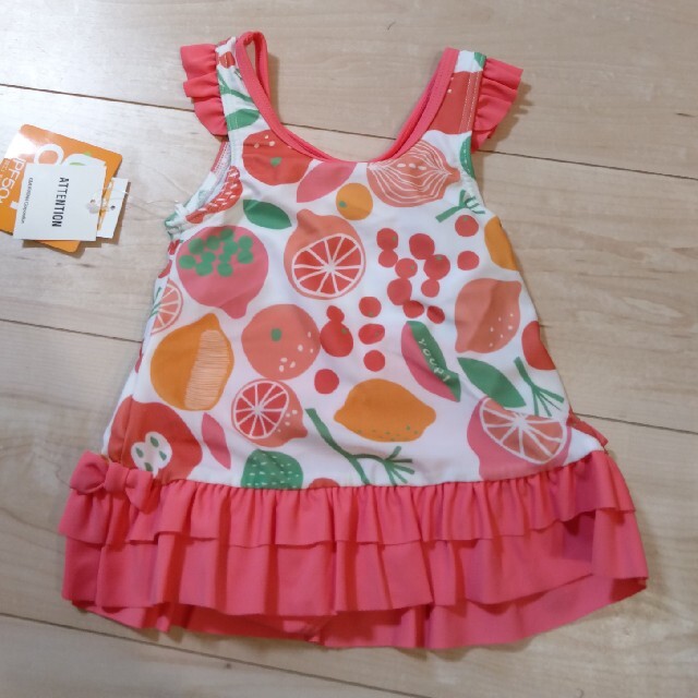 Youpi!(ユッピー)の新品　水着　90   ユッピー　キムラタン キッズ/ベビー/マタニティのキッズ服女の子用(90cm~)(水着)の商品写真