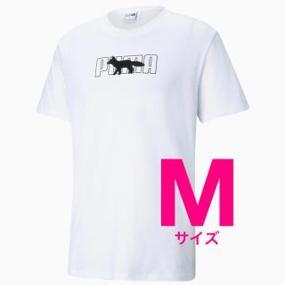 メゾンキツネ(MAISON KITSUNE')のMサイズ【新品】PUMA Maison Kitsune オーバーサイズ Tシャツ(Tシャツ/カットソー(半袖/袖なし))