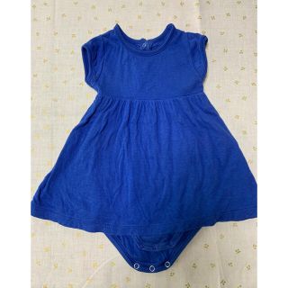 プチバトー(PETIT BATEAU)のプチバトー　ワンピース　6m （67cm）(ワンピース)