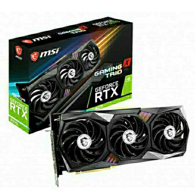 【MSI】GeForce RTX 3070 GAMING X TRIO【新品】 スマホ/家電/カメラのPC/タブレット(PCパーツ)の商品写真