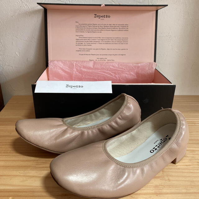 GW SALE☆美品【repetto レペット ローガンパンプス 】38ベージュ