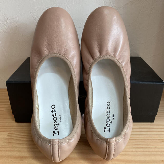 GW SALE☆美品【repetto レペット ローガンパンプス 】38ベージュ 1