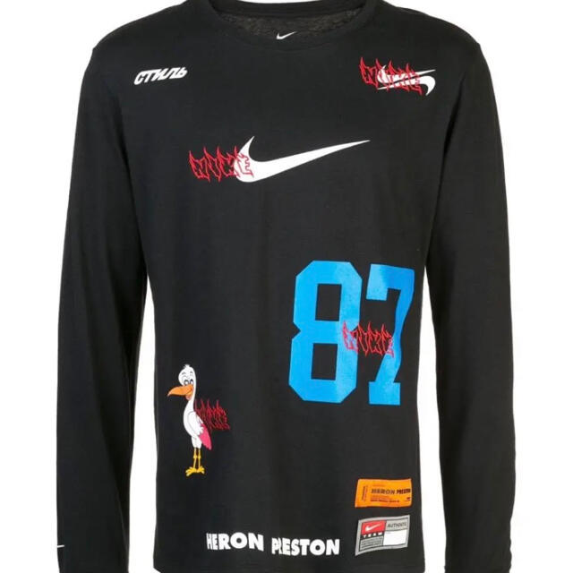 日本未発売 NIKE x HERON PRESTON ロンT 3XL