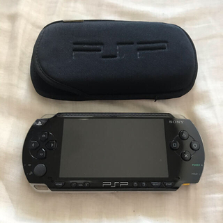 プレイステーションポータブル(PlayStation Portable)の●○●PSP1000 本体、充電コード、イヤホン●○●(携帯用ゲーム機本体)