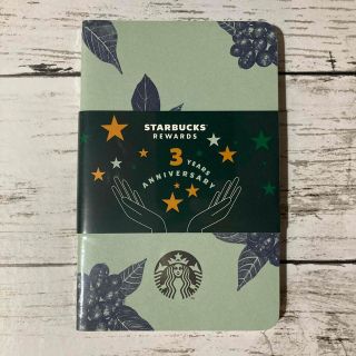 スターバックスコーヒー(Starbucks Coffee)のスターバックス　3years anniversary手帳　モレスキン(雑貨)