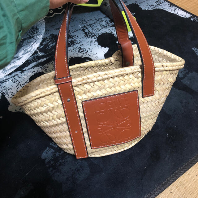 【美品】LOEWE かごバッグ Sサイズ