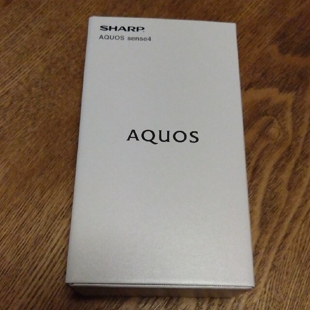 AQUOS(アクオス)のAQUOS sense4 ブラック SH-M15 スマホ/家電/カメラのスマートフォン/携帯電話(スマートフォン本体)の商品写真