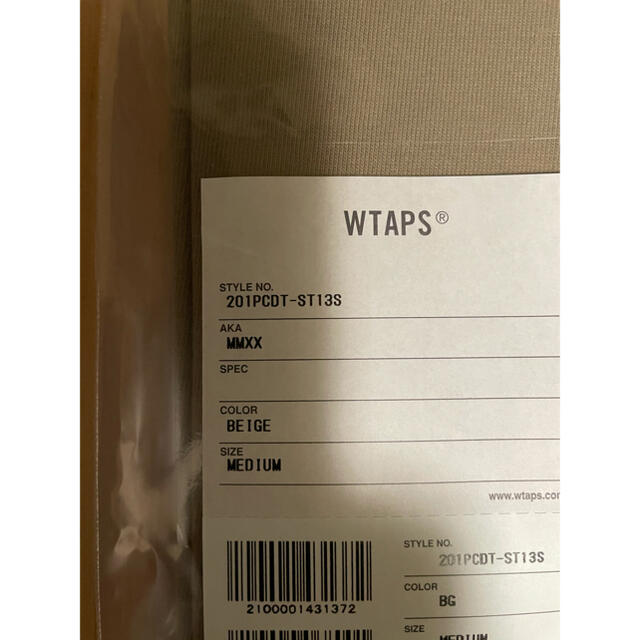 W)taps(ダブルタップス)のyama0630様専用WTAPS 20ss MMXX Tee サイズM  メンズのトップス(Tシャツ/カットソー(半袖/袖なし))の商品写真