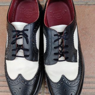 ドクターマーチン(Dr.Martens)の美品　最終値引き　ドクターマーチンウィングチップシューズ(ブーツ)