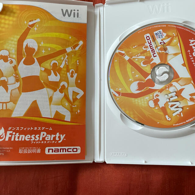 Wii(ウィー)のFitness Party フィットネス パーティー  Wii ソフト カセット エンタメ/ホビーのゲームソフト/ゲーム機本体(家庭用ゲームソフト)の商品写真