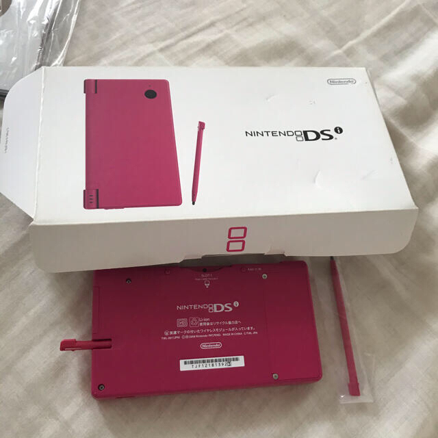 ニンテンドーDS(ニンテンドーDS)の●○●NINTENDO DS 本体 ニンテンドー DSI PINK●○● エンタメ/ホビーのゲームソフト/ゲーム機本体(携帯用ゲーム機本体)の商品写真