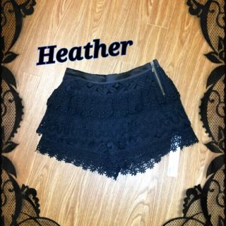 ヘザー(heather)のHeather★激かわ総レースショーパン(ショートパンツ)