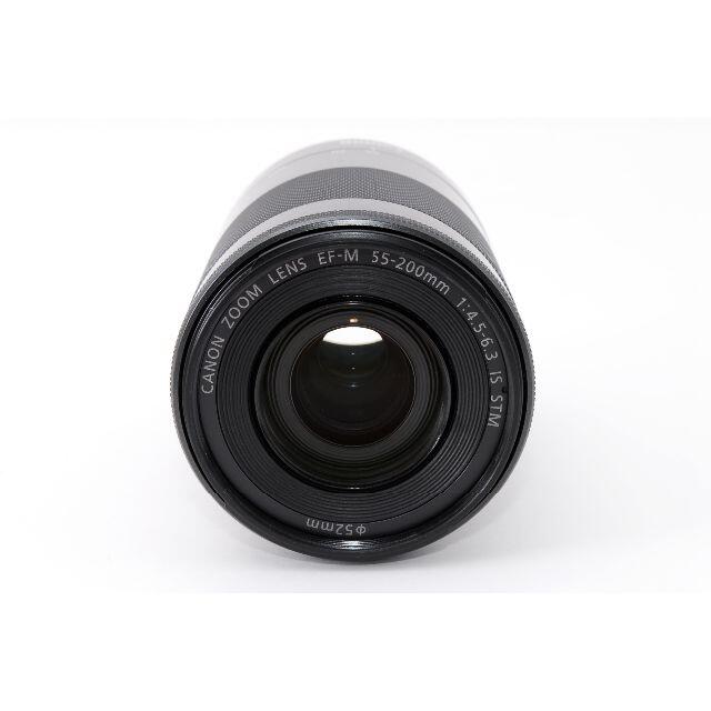 Canon(キヤノン)の★美品★キヤノン CANON EF-M 55-200mm F4.5-6.3 スマホ/家電/カメラのカメラ(レンズ(ズーム))の商品写真