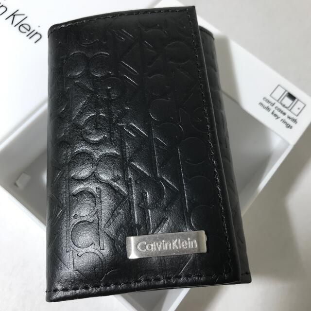 Calvin Klein(カルバンクライン)の直営店購入 新品カルバンクライン 高級牛革11000円 6連キーケース メンズのファッション小物(キーケース)の商品写真