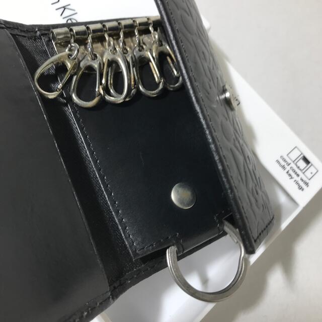 Calvin Klein(カルバンクライン)の直営店購入 新品カルバンクライン 高級牛革11000円 6連キーケース メンズのファッション小物(キーケース)の商品写真