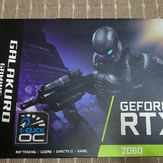 玄人志向　GEFORCE RTX2060 6GBPC/タブレット