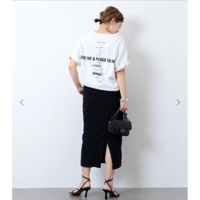 Deuxieme Classe LOVE A PEACE バックプリントTシャツ 1