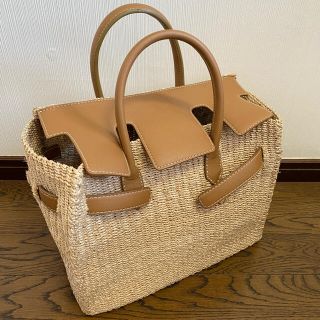 シー(SEA)のあきリン様専用 SEA かごバッグ カゴバーキン Mサイズ(かごバッグ/ストローバッグ)