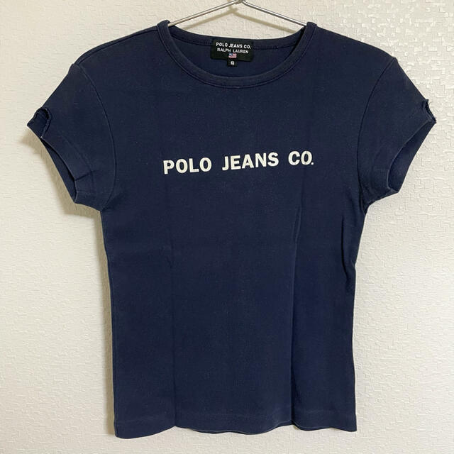 POLO RALPH LAUREN(ポロラルフローレン)のPOLO レディース S Tシャツ ネイビー レディースのトップス(Tシャツ(半袖/袖なし))の商品写真