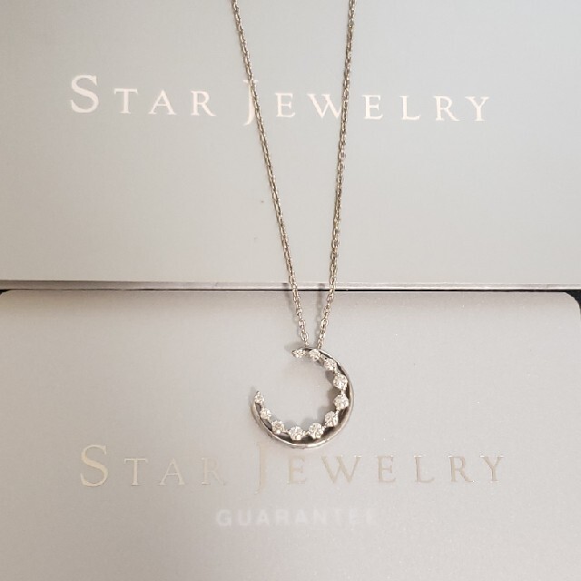 STAR JEWELRY(スタージュエリー)の【スタージュエリー】ダイヤモンドムーンライトネックレス◆ レディースのアクセサリー(ネックレス)の商品写真