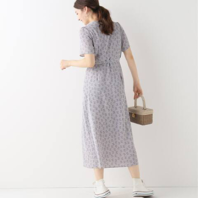 IENA(イエナ)の【美品】IENA イエナ　カシュクールプリントワンピース　 レディースのワンピース(ロングワンピース/マキシワンピース)の商品写真