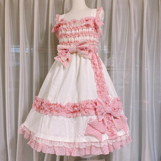 Angelic Pretty シルキーラッピングリボン　JSKレディース