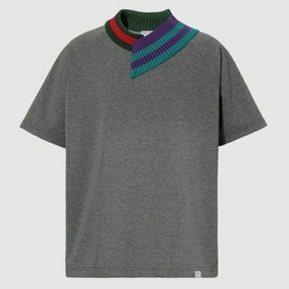 カラー(kolor)の新品タグ付kolor BEACON 21SBM-T01231 Tシャツ サイズ1(Tシャツ/カットソー(半袖/袖なし))