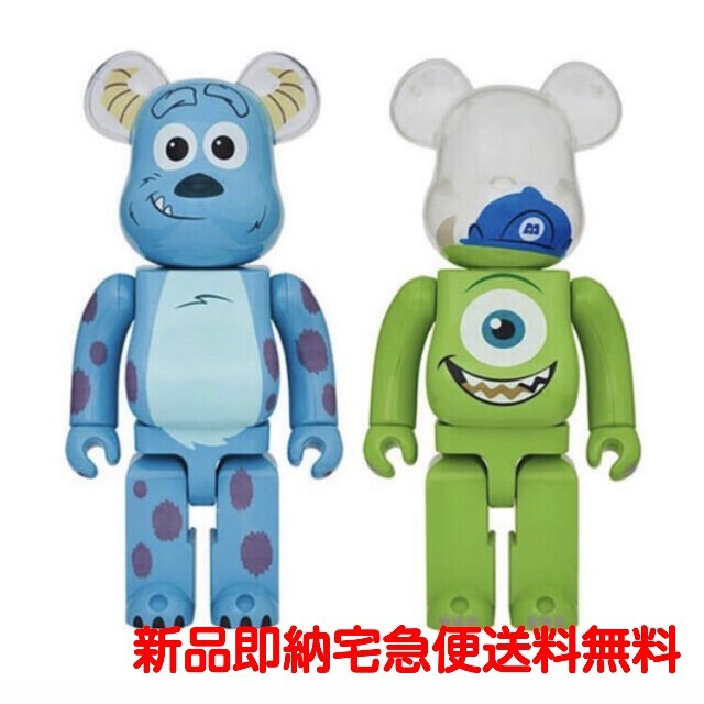 MEDICOM TOY - BE@RBRICK SULLEY 1000% & MIKE 1000％ セット