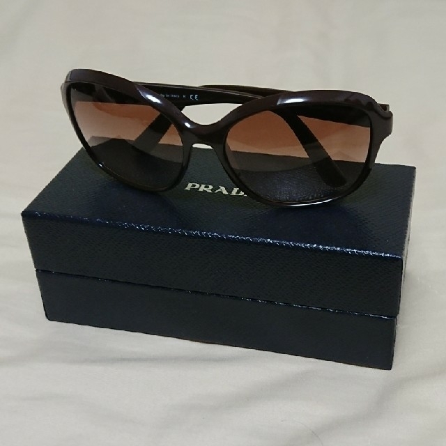 ファッション小物PRADA サングラス SPR18Q EDHO FRAMES CACAO